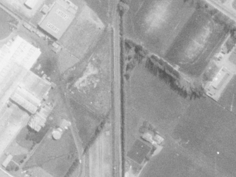 40R Langdons Road from the air, 1975-1979