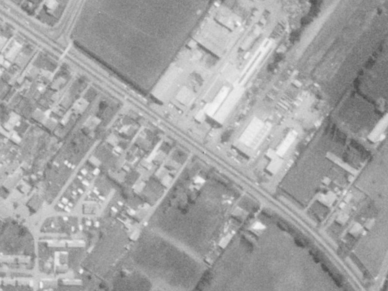 517 Cranford Street from the air, 1975-1979