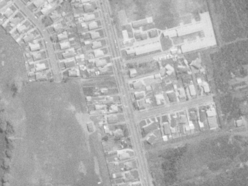 163 Burwood Road from the air, 1975-1979
