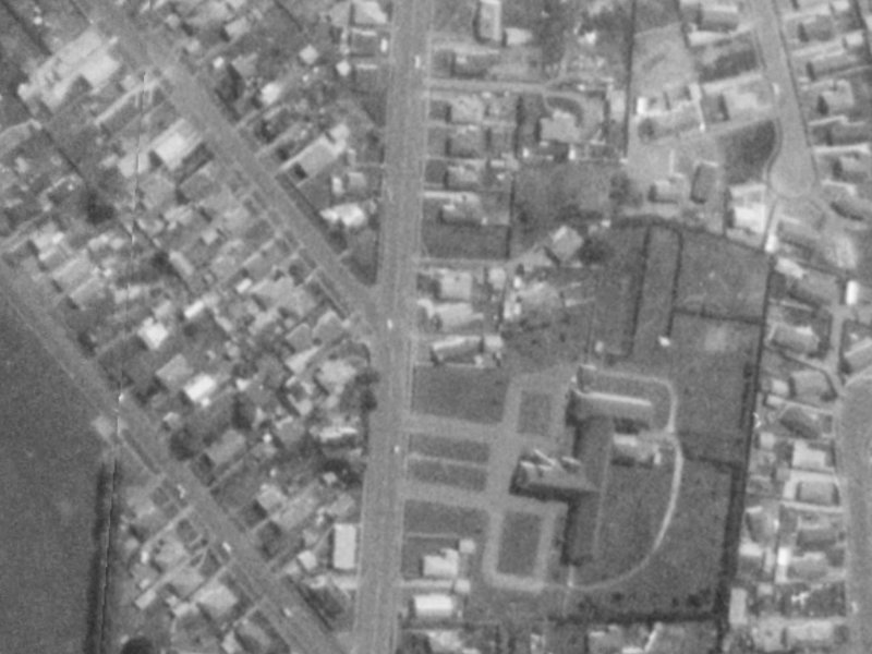 294 Bower Avenue from the air, 1975-1979