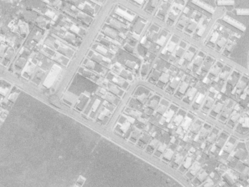 5 Newmark Street from the air, 1975-1979