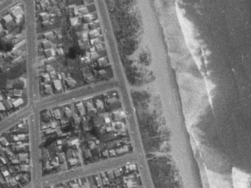 47–49 Marine Parade from the air, 1975-1979