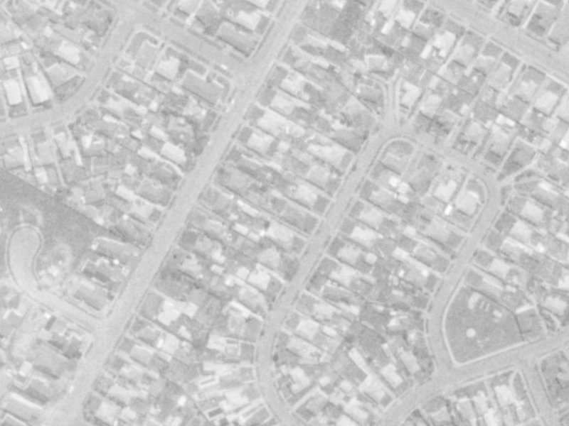 25 Wilton Crescent from the air, 1975-1979