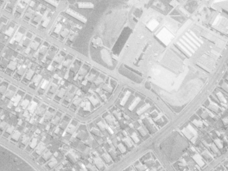 11 Raleigh Street from the air, 1975-1979