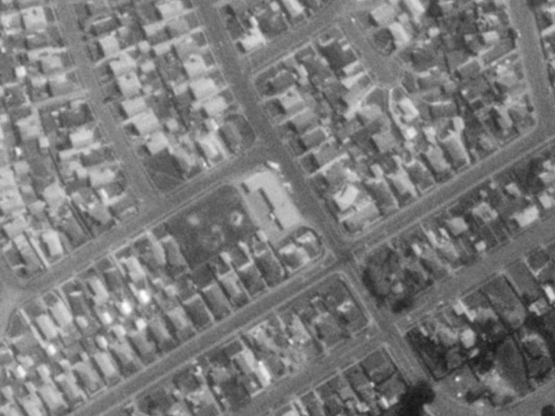 83 Effingham Street from the air, 1975-1979