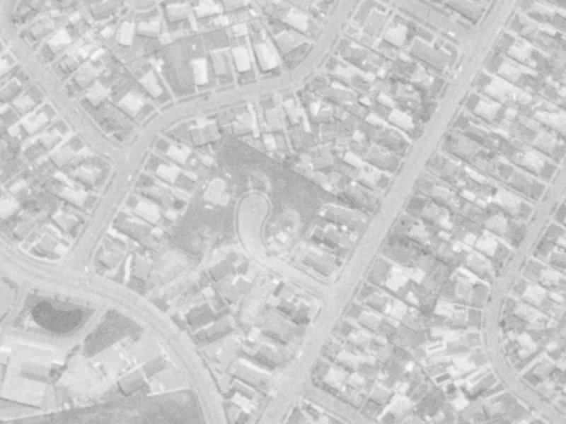 12 Chatswood Place from the air, 1975-1979