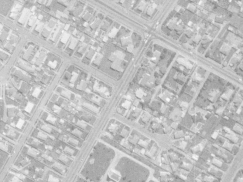 392 Greers Road from the air, 1975-1979