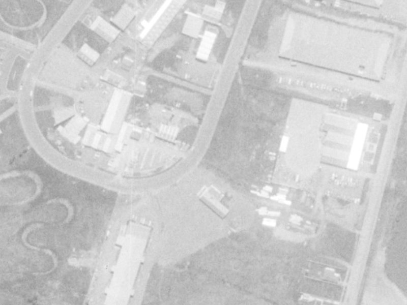 11B Sheffield Crescent from the air, 1975-1979