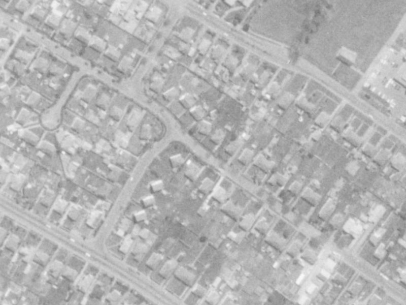 55 Hoani Street from the air, 1975-1979