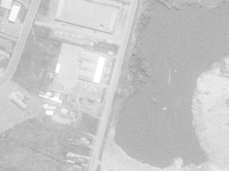 1 Lake Bryndwr Lane from the air, 1975-1979