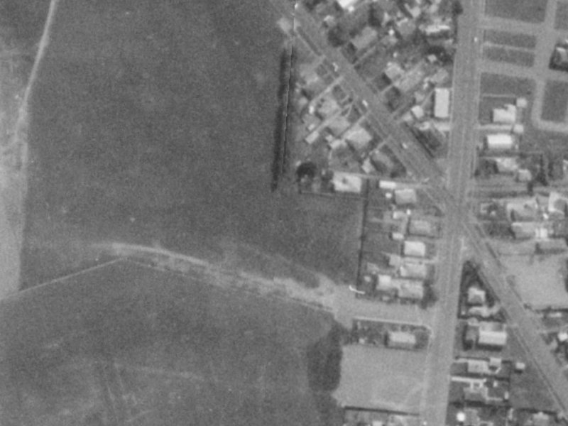 98 Ascot Avenue from the air, 1975-1979