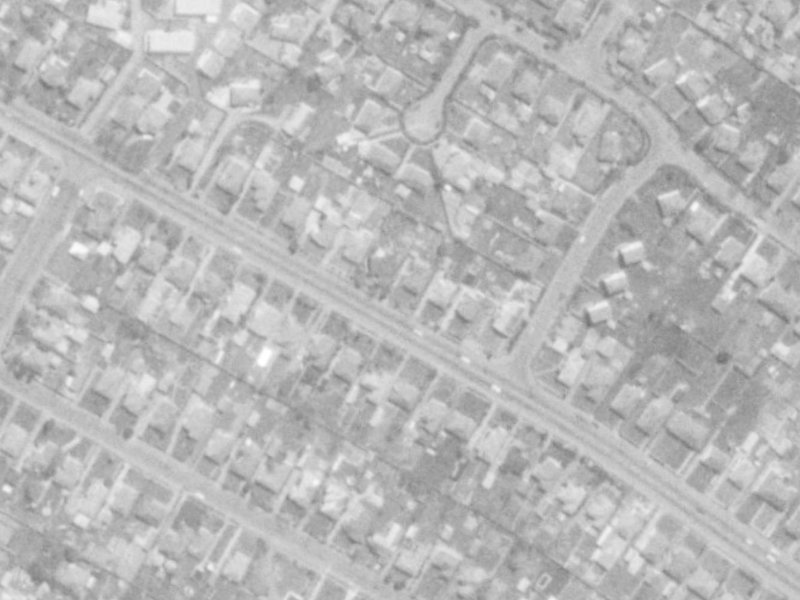 156 Harewood Road from the air, 1975-1979