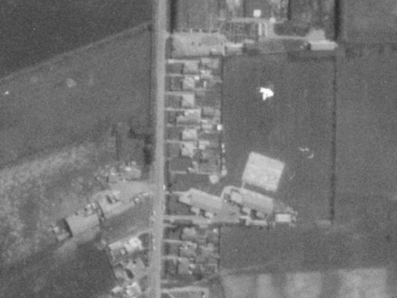 104a Philpotts Road from the air, 1975-1979