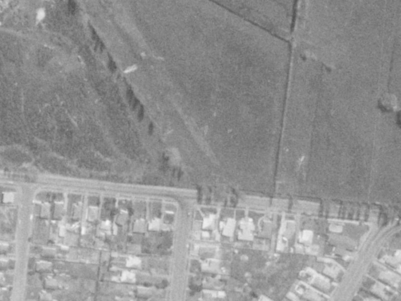14A Quantock Place from the air, 1975-1979