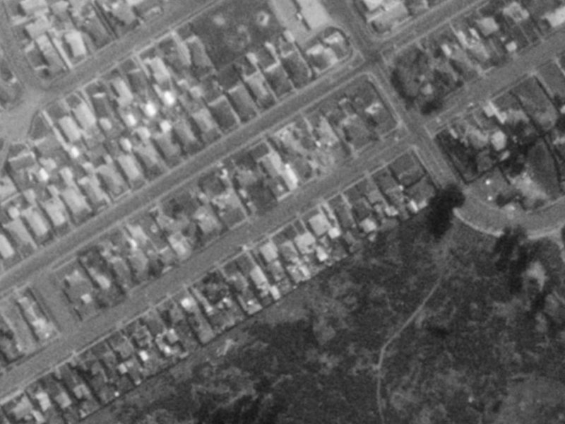 88 Tedder Avenue from the air, 1975-1979