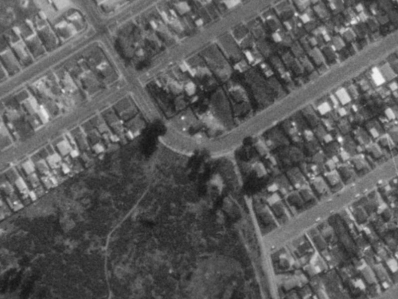 70 Effingham Street from the air, 1975-1979