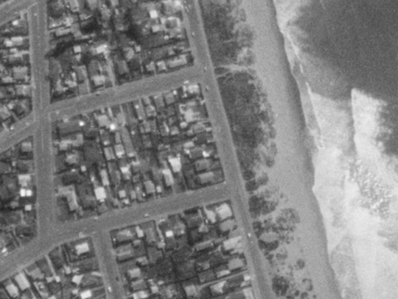 61 Marine Parade from the air, 1975-1979