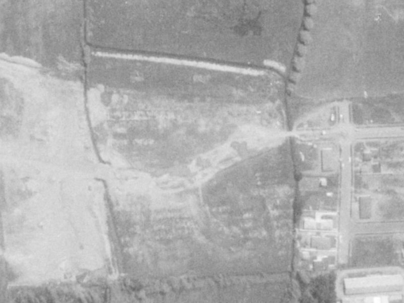 47A Lakewood Drive from the air, 1975-1979