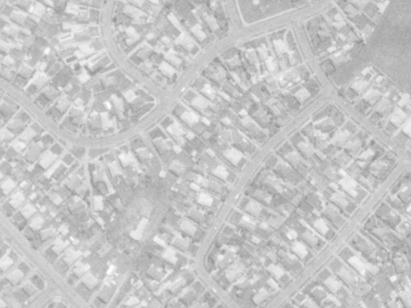 59 Liverton Crescent from the air, 1975-1979