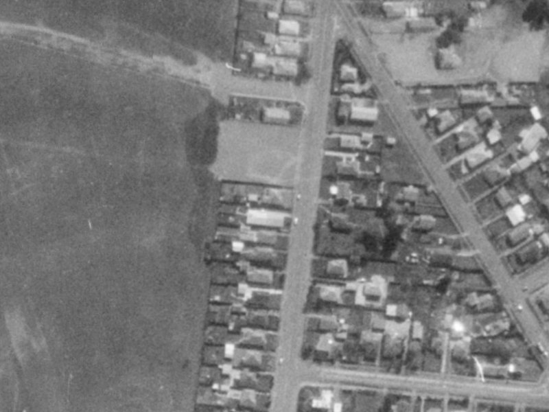 243 Bower Avenue from the air, 1975-1979