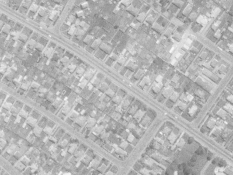 117 Harewood Road from the air, 1975-1979
