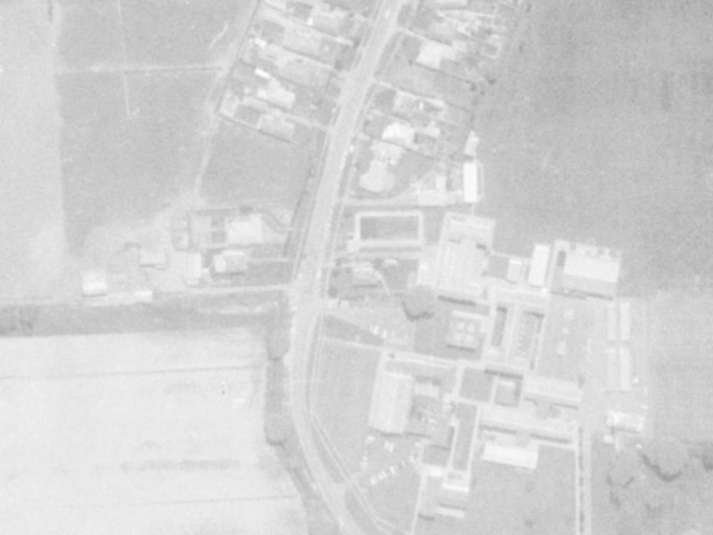 436 Hills Road from the air, 1975-1979