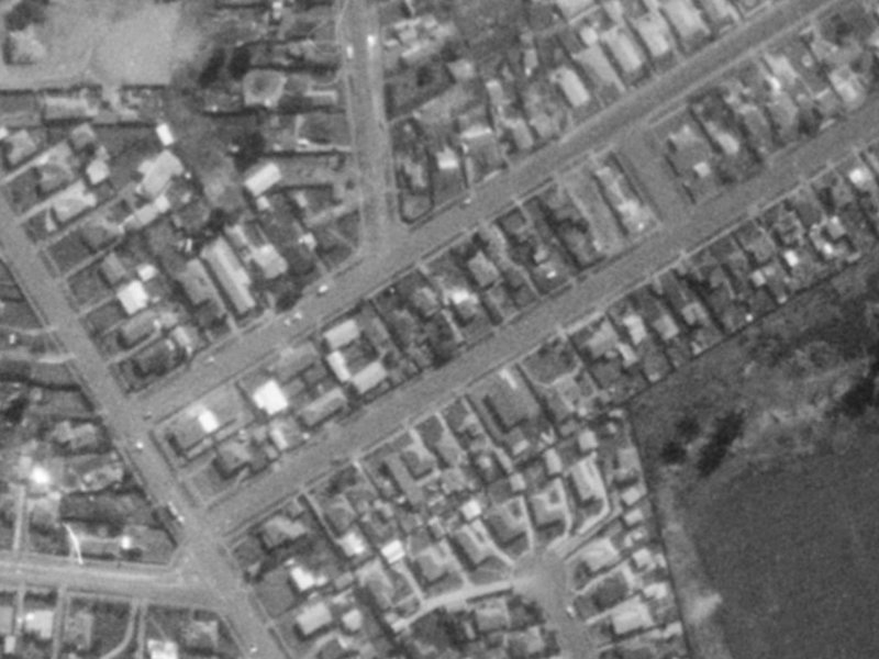 144 Tedder Avenue from the air, 1975-1979