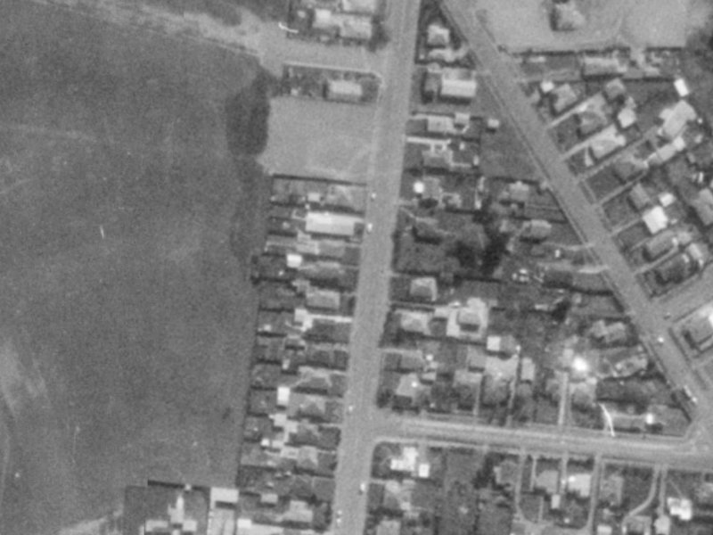 237 Bower Avenue from the air, 1975-1979