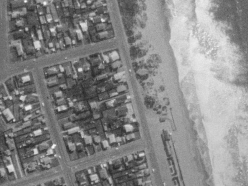 70 Marine Parade from the air, 1975-1979