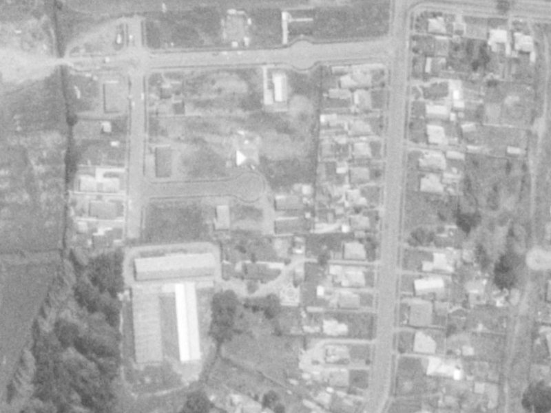 8 Fenmere Place from the air, 1975-1979