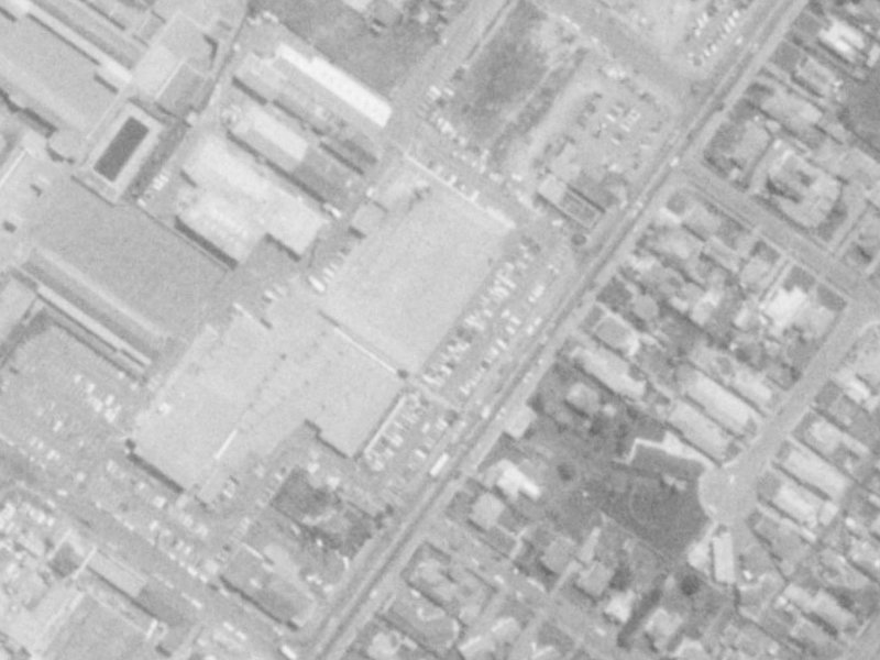 71U Main North Road from the air, 1975-1979