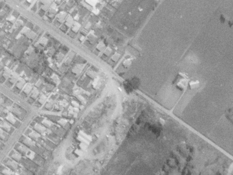Grassmere Street from the air, 1975-1979