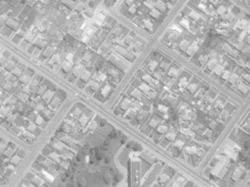 4 Sails Street from the air, 1975-1979