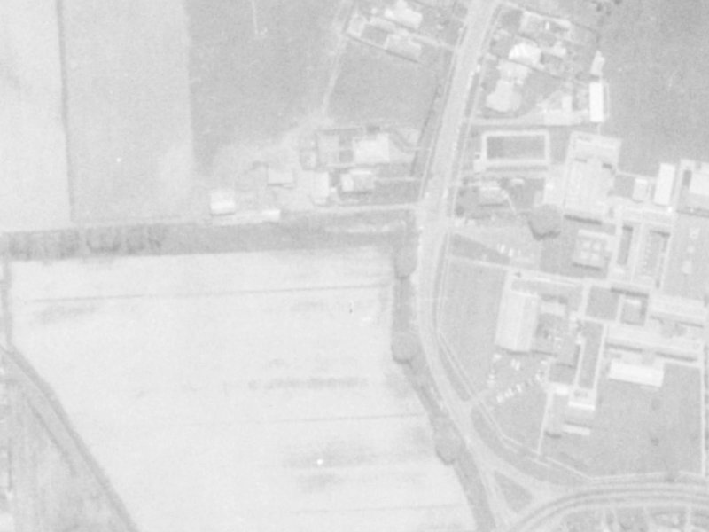 1E East Ellington Drive from the air, 1975-1979
