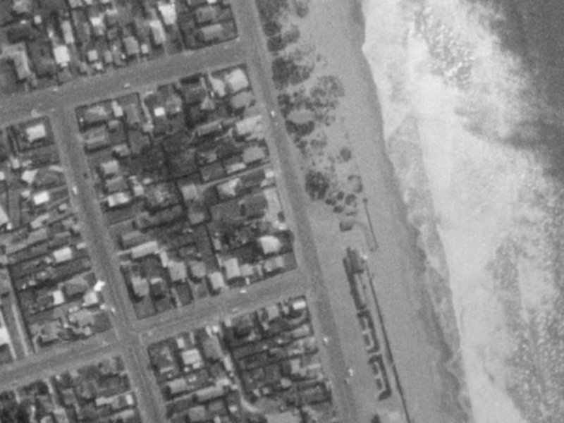 77 Marine Parade from the air, 1975-1979