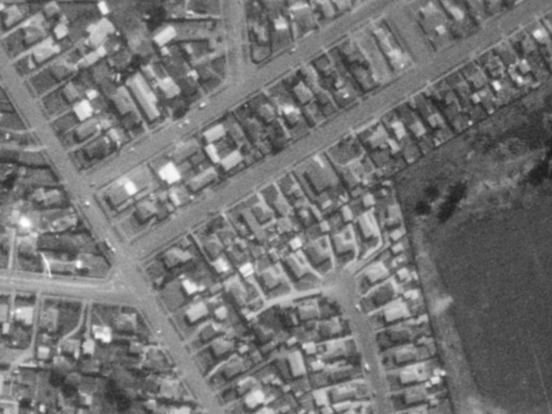 149 Tedder Avenue from the air, 1975-1979