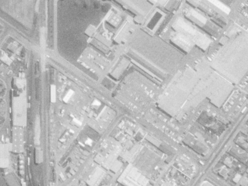 35 Langdons Road from the air, 1975-1979