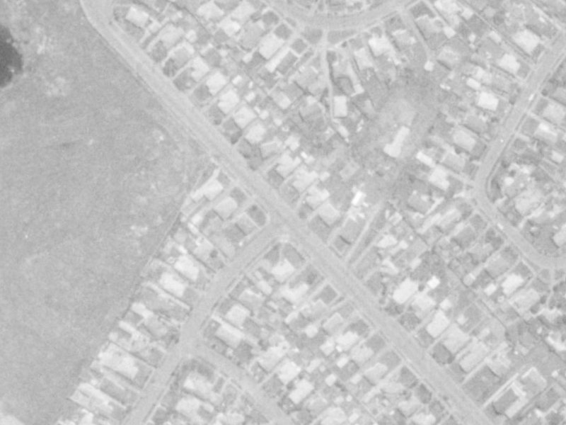 422 Wairakei Road from the air, 1975-1979