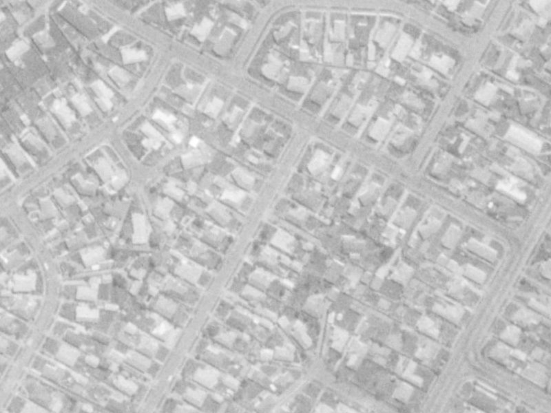 128 Mooray Avenue from the air, 1975-1979