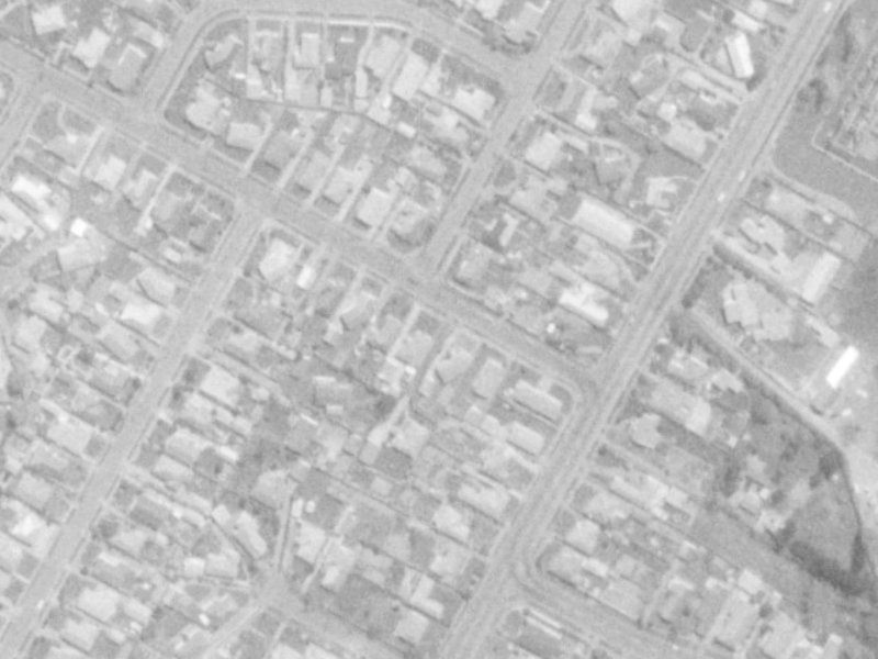 7 Kilburn Street from the air, 1975-1979