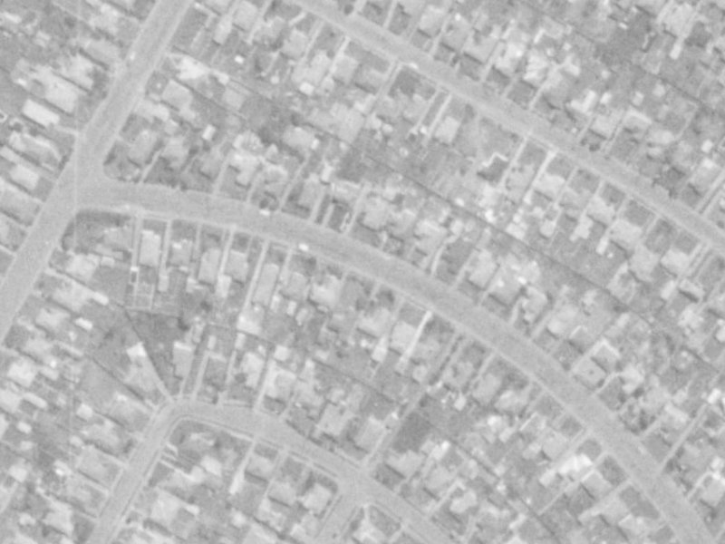 20 Richards Avenue from the air, 1975-1979