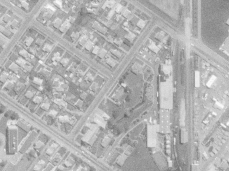 18 Chapel Street from the air, 1975-1979