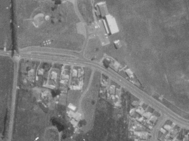 1A Blue Gum Place from the air, 1975-1979
