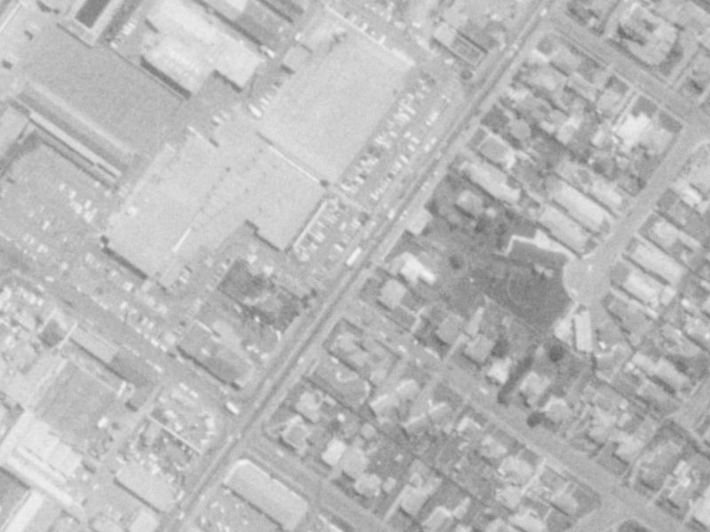 71 Main N Road from the air, 1975-1979