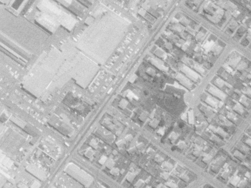 56 Main North Road from the air, 1975-1979