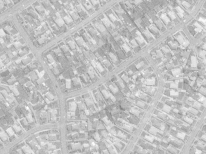 9 Normandy Street from the air, 1975-1979