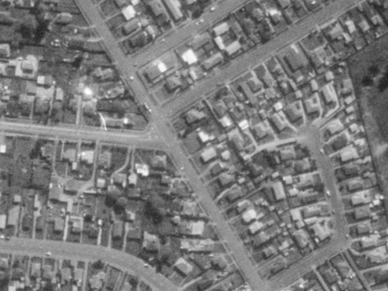 67 Marriotts Road from the air, 1975-1979