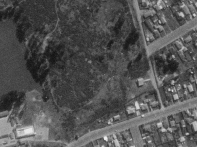 Sea Eagles Place from the air, 1975-1979