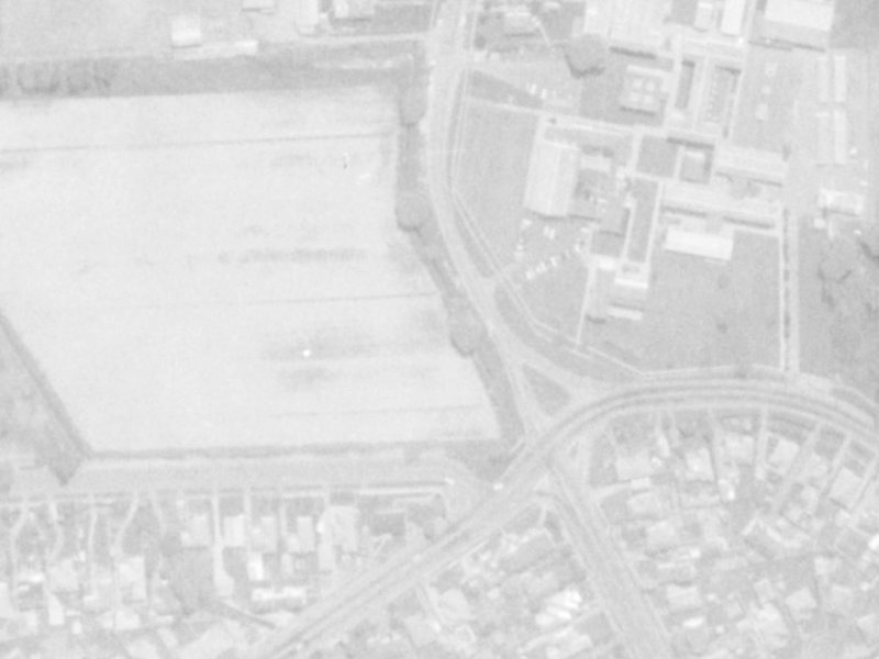 432 Hills Road from the air, 1975-1979