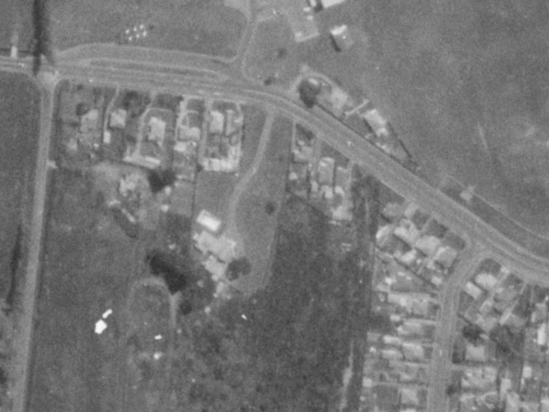 5 Blue Gum Place from the air, 1975-1979